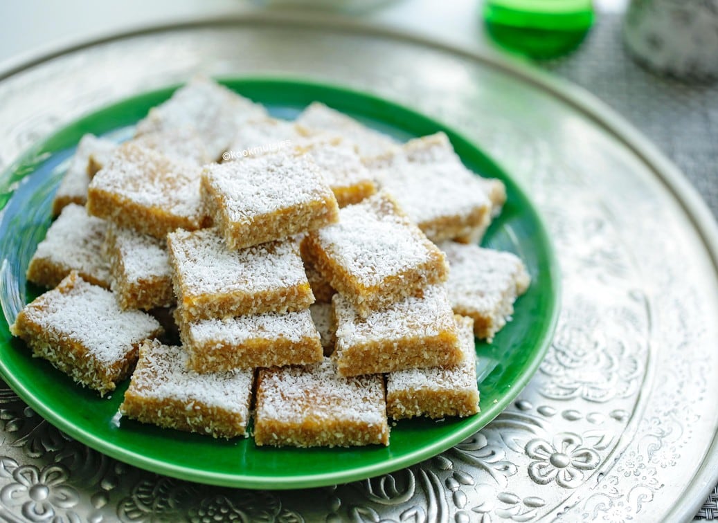 Abrikozenkoekjes (no bake)