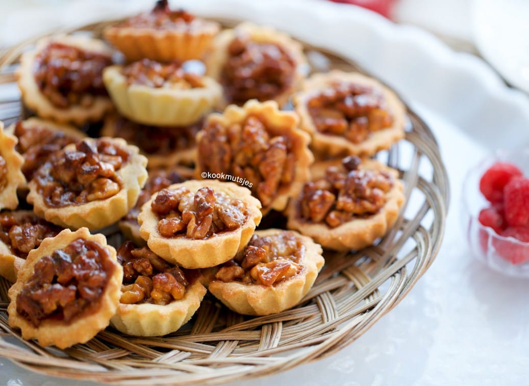 Gekarameliseerde walnotenkoekjes