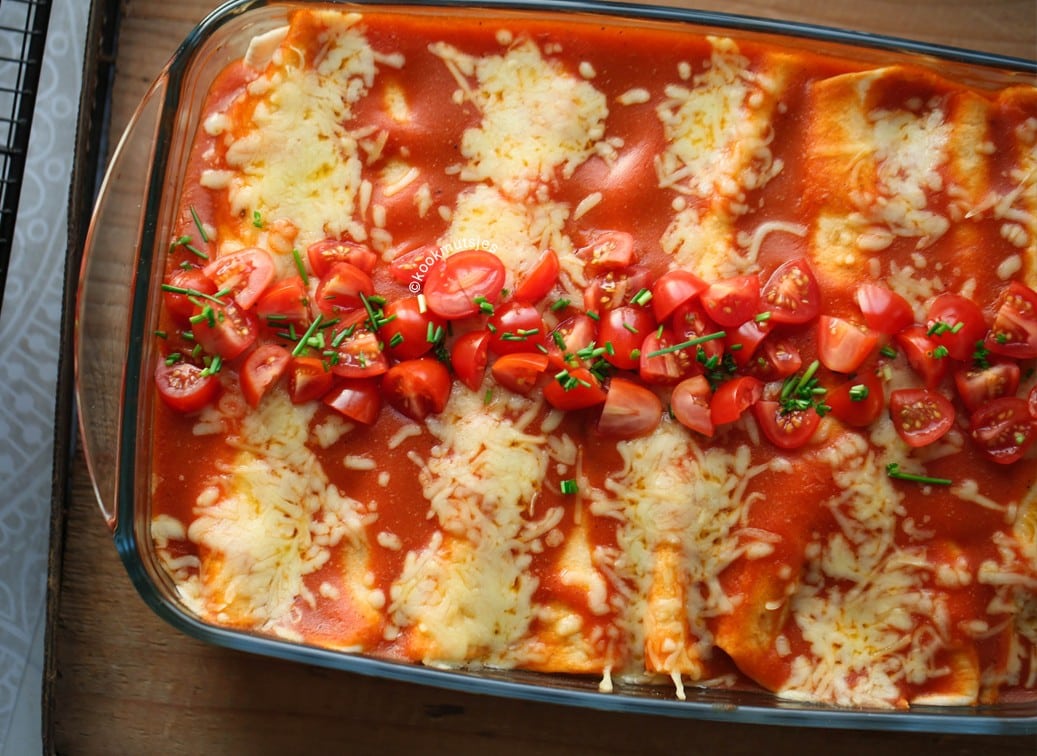 Enchiladas met gehakt