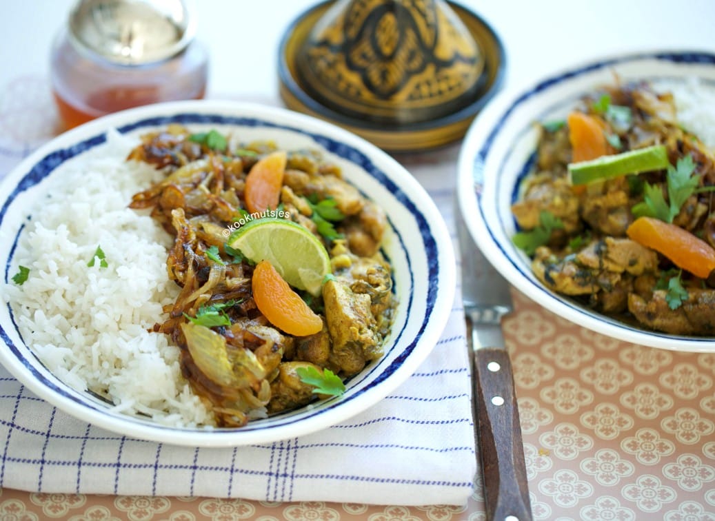 Kip met ui Kookmutsjes