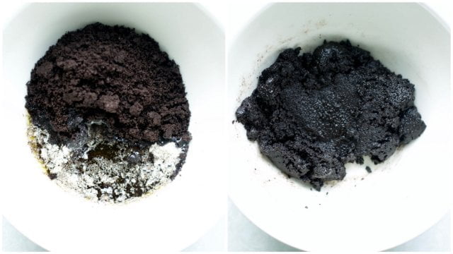 Oreo mengen met roomboter