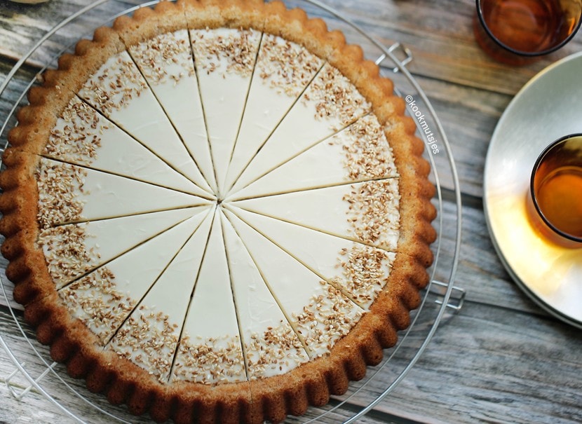 Romige chebakia cake