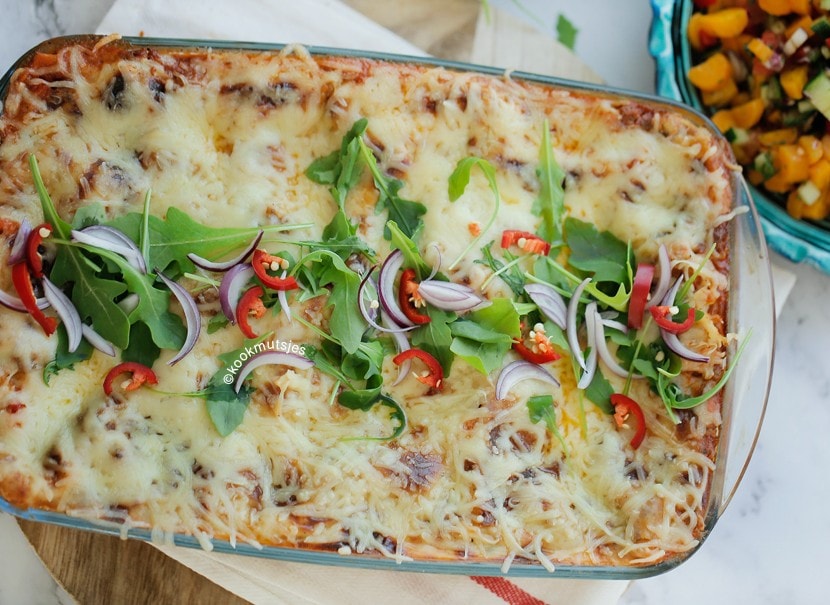 Lasagne met homemade saus
