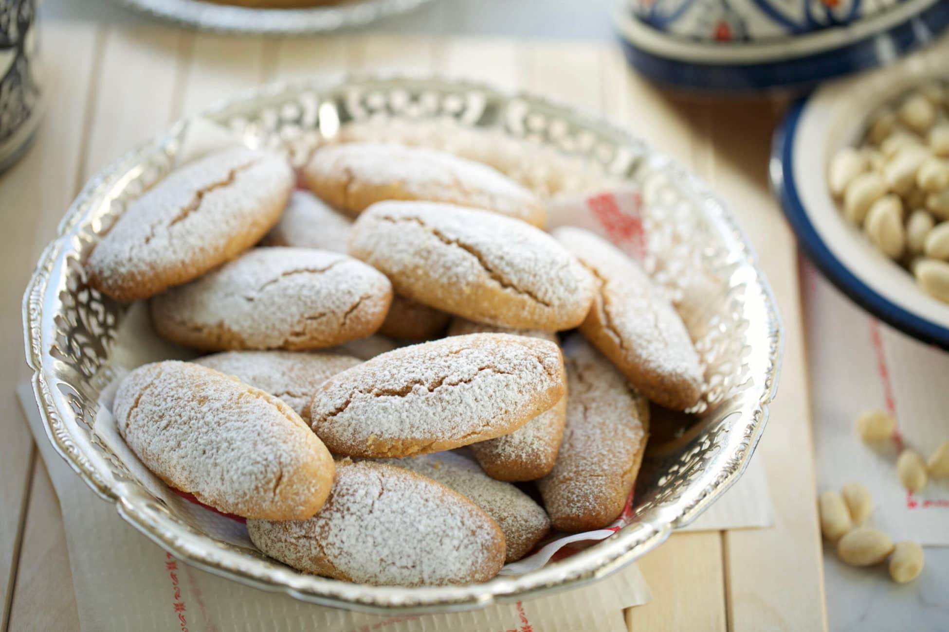 Pinda custardkoekjes