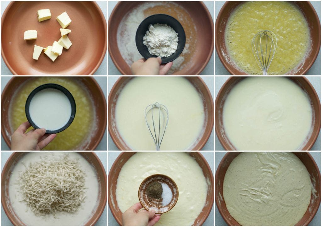 Bechamelsaus parmezaan