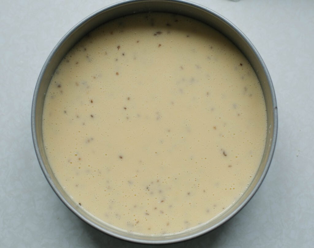 Anijs taart cake beslag bakvorm