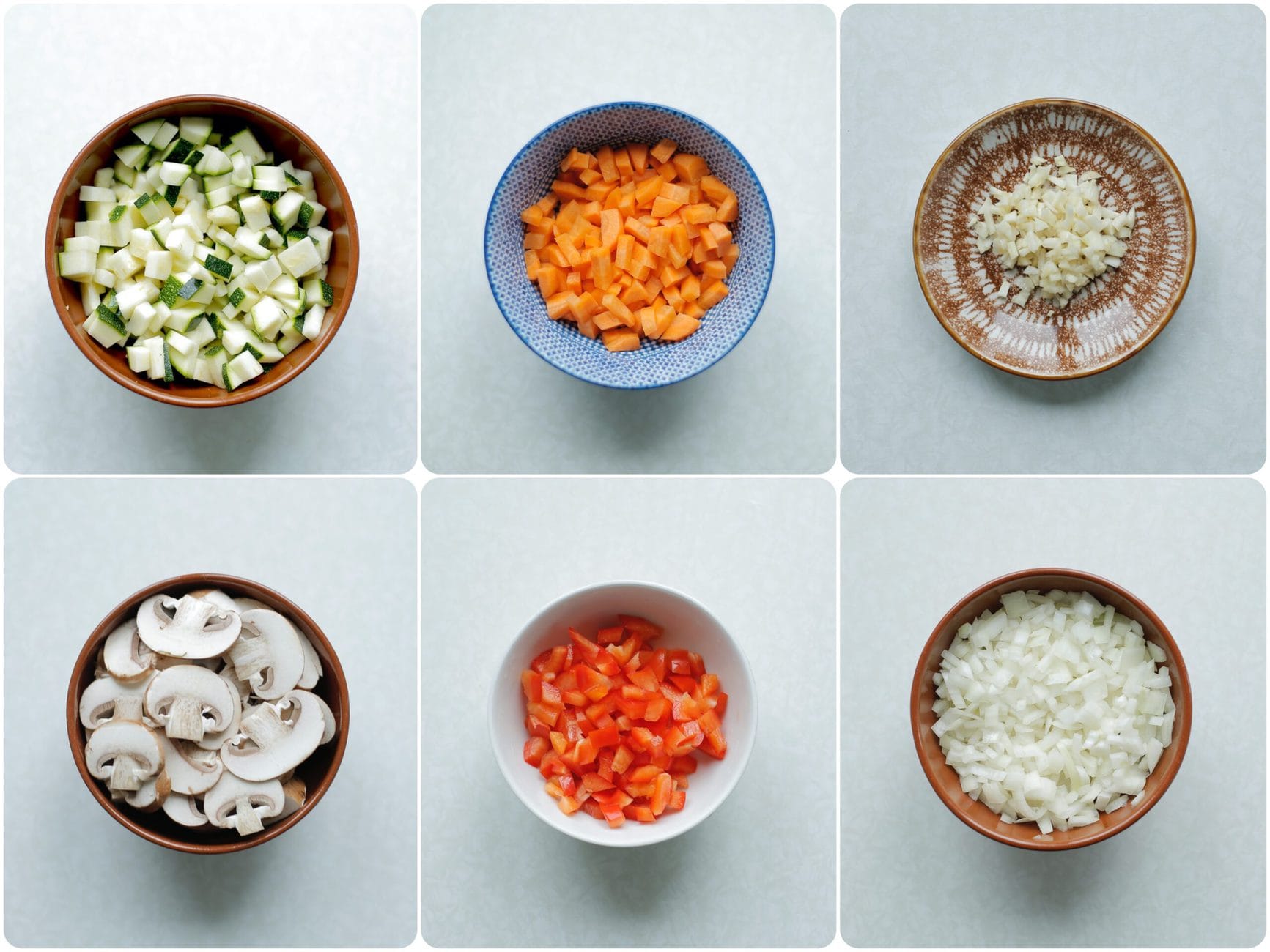 groentes snijden pasta