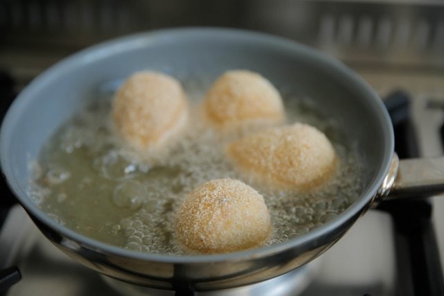 frituren, goudbruin,