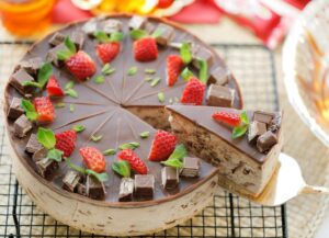 KitKat cheesecake