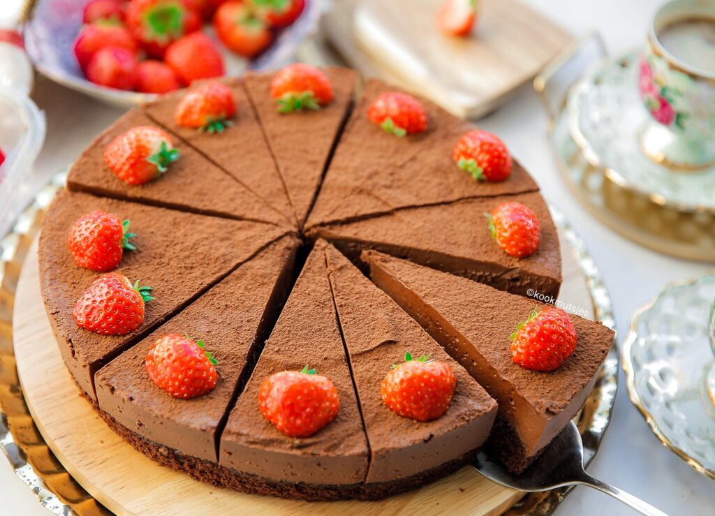 Chocolade truffel cake