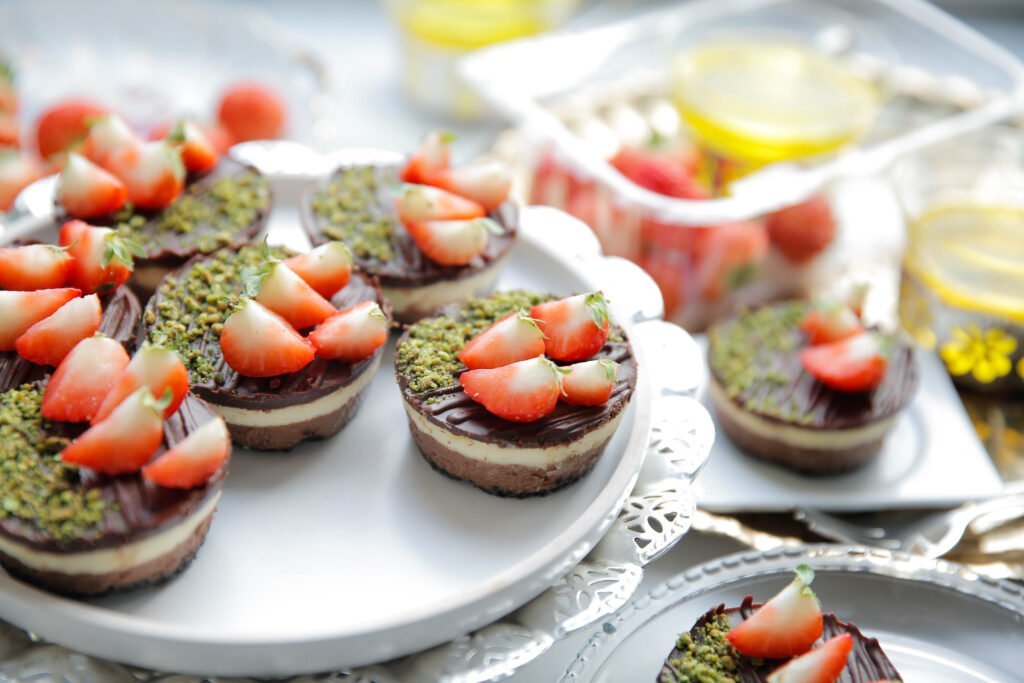 Mini chocolade cheesecakes