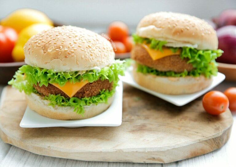 Kip groente burger