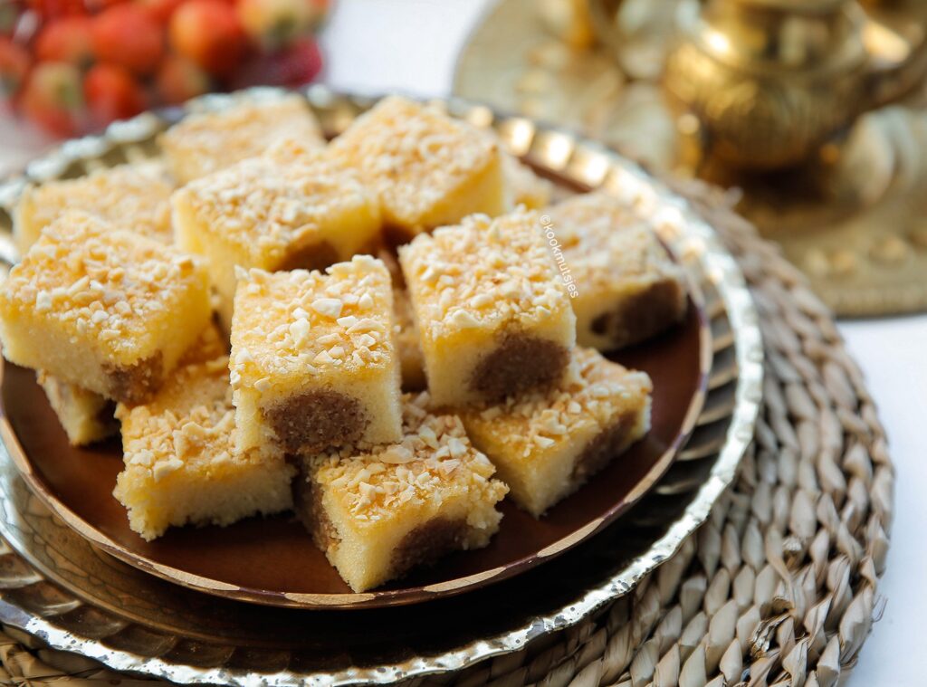 Marokkaanse amandelcake