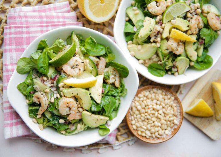 Garnalen avocadosalade