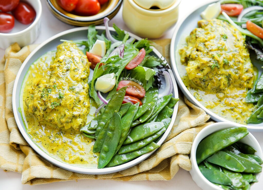 Kalfsbiefstuk in ras el hanout saus