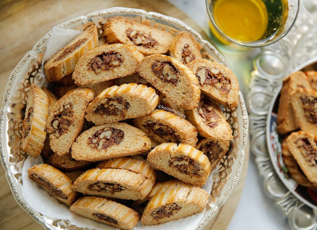 Fekkas met dadelvulling