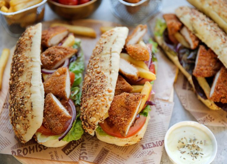 Pestobroodjes met krokante kip