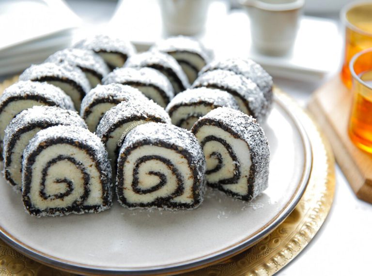 Kokos chocolade swirls
