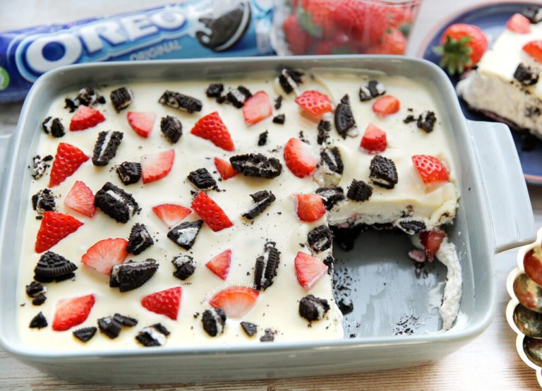 Oreo cheesecake dessert