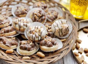 Pinda-chocoladekoekjes