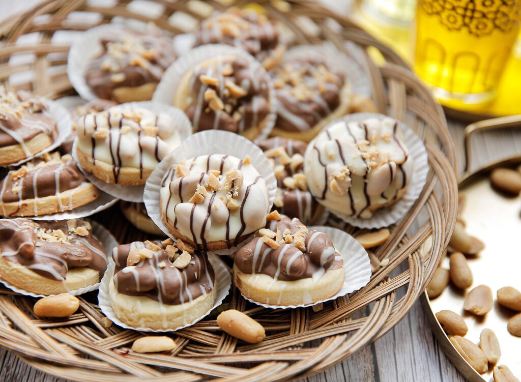 Pinda-chocoladekoekjes