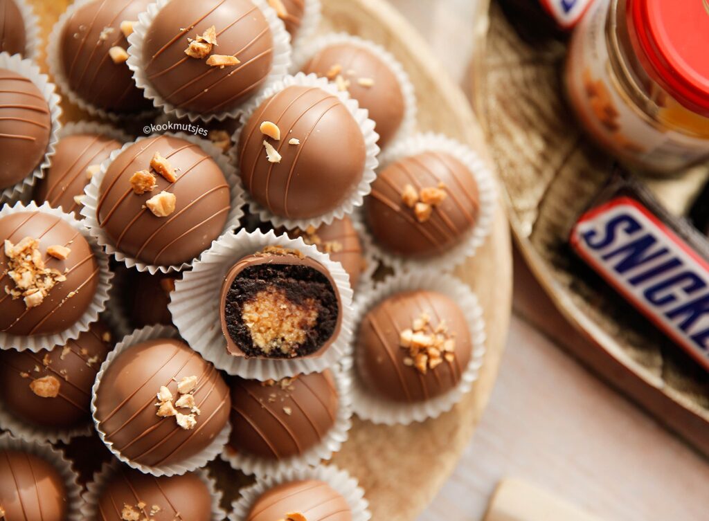 Snickers truffels