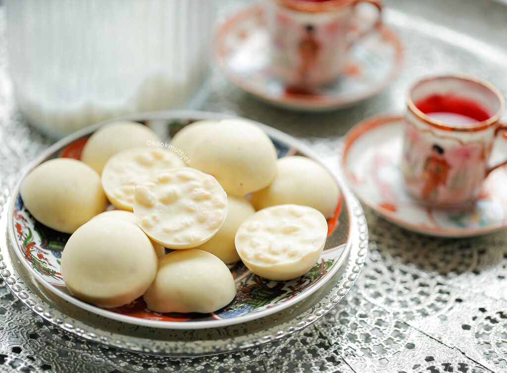 Chocolade crisp koekjes (no bake)