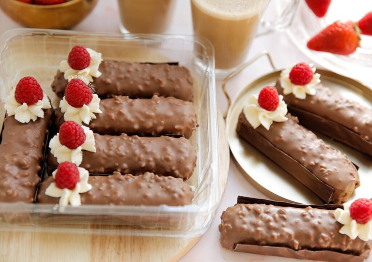 Zachte snickers dessert