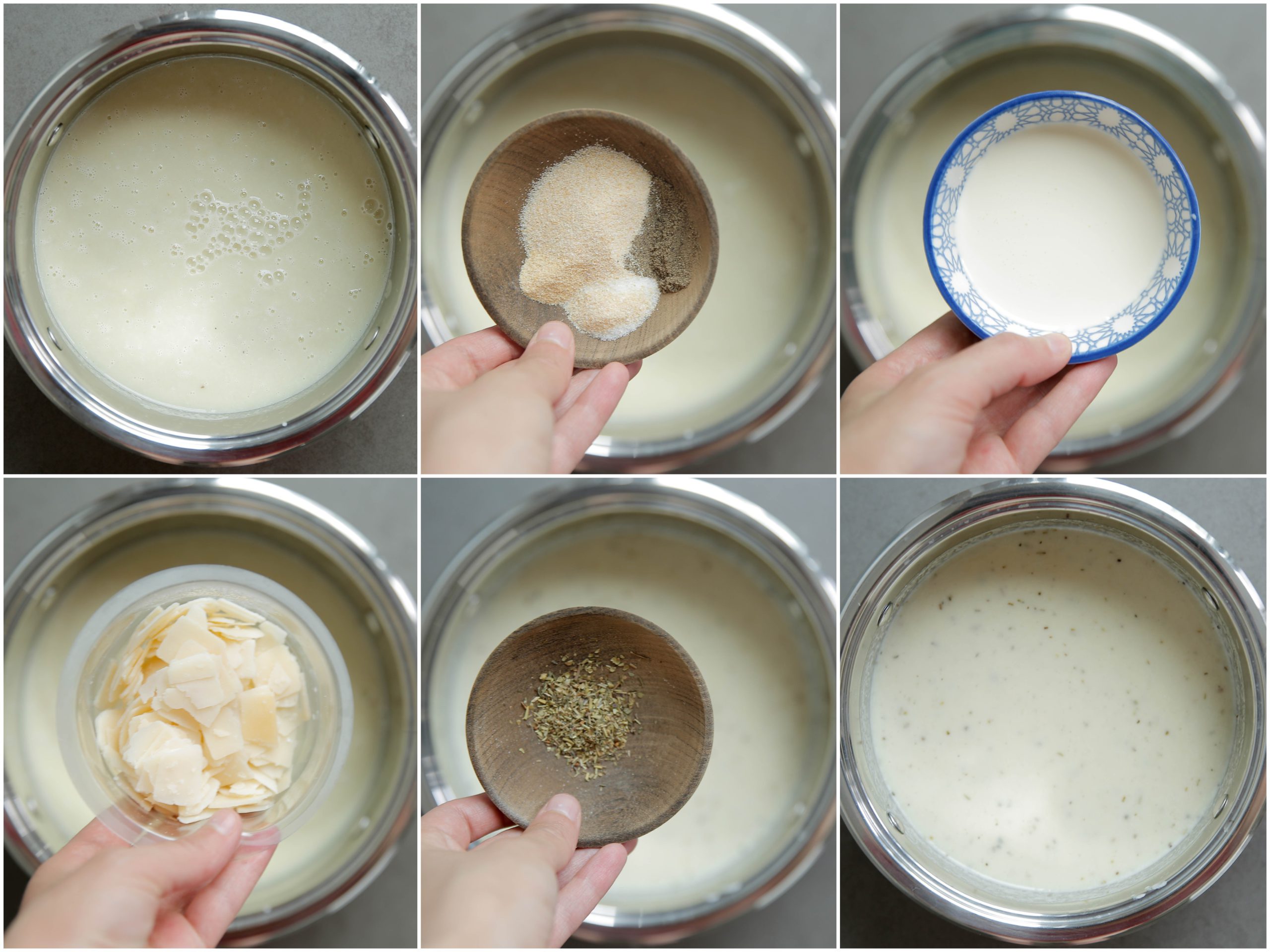 Aspergesoep op smaak brengen