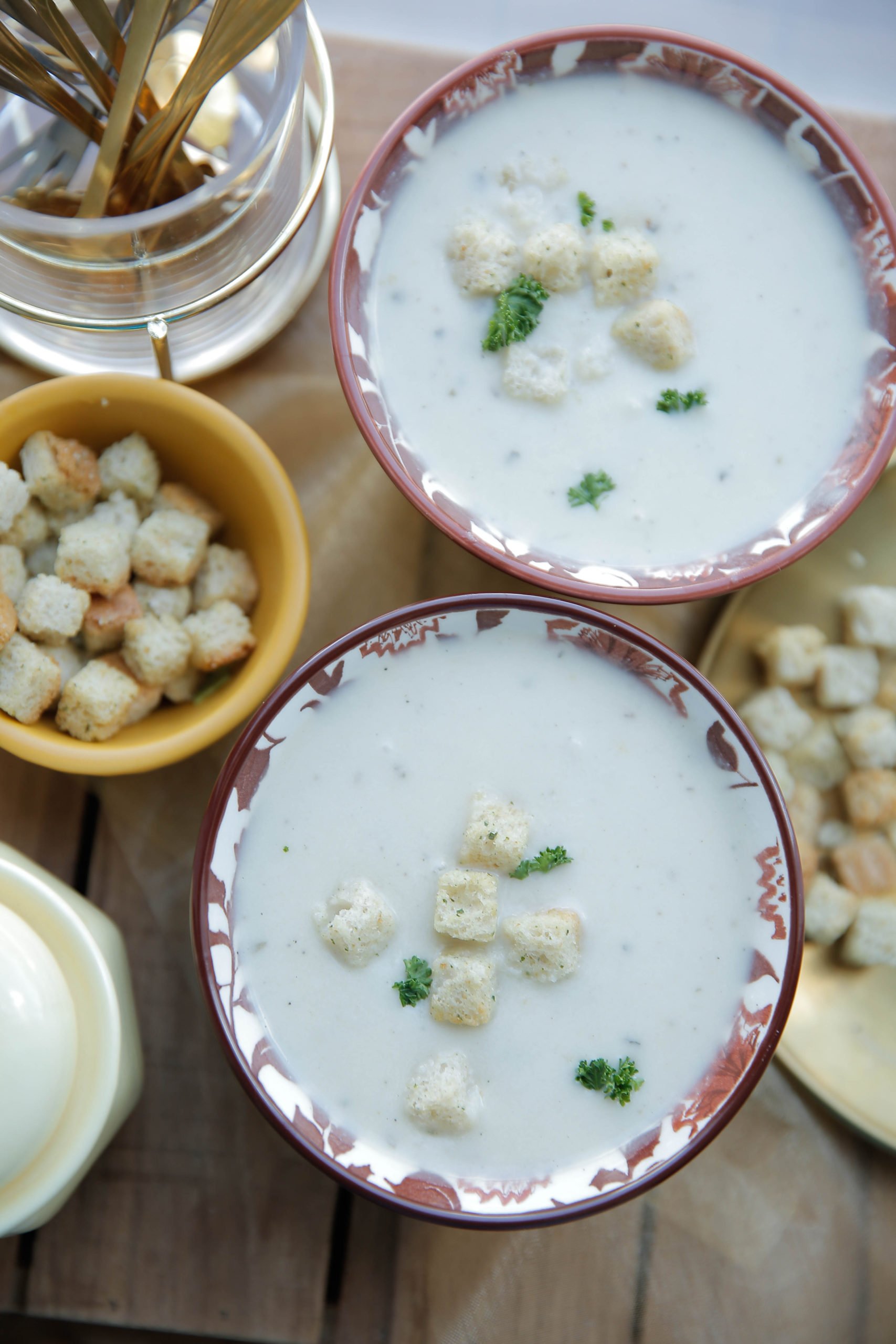 Asperge soep Kookmutsjes