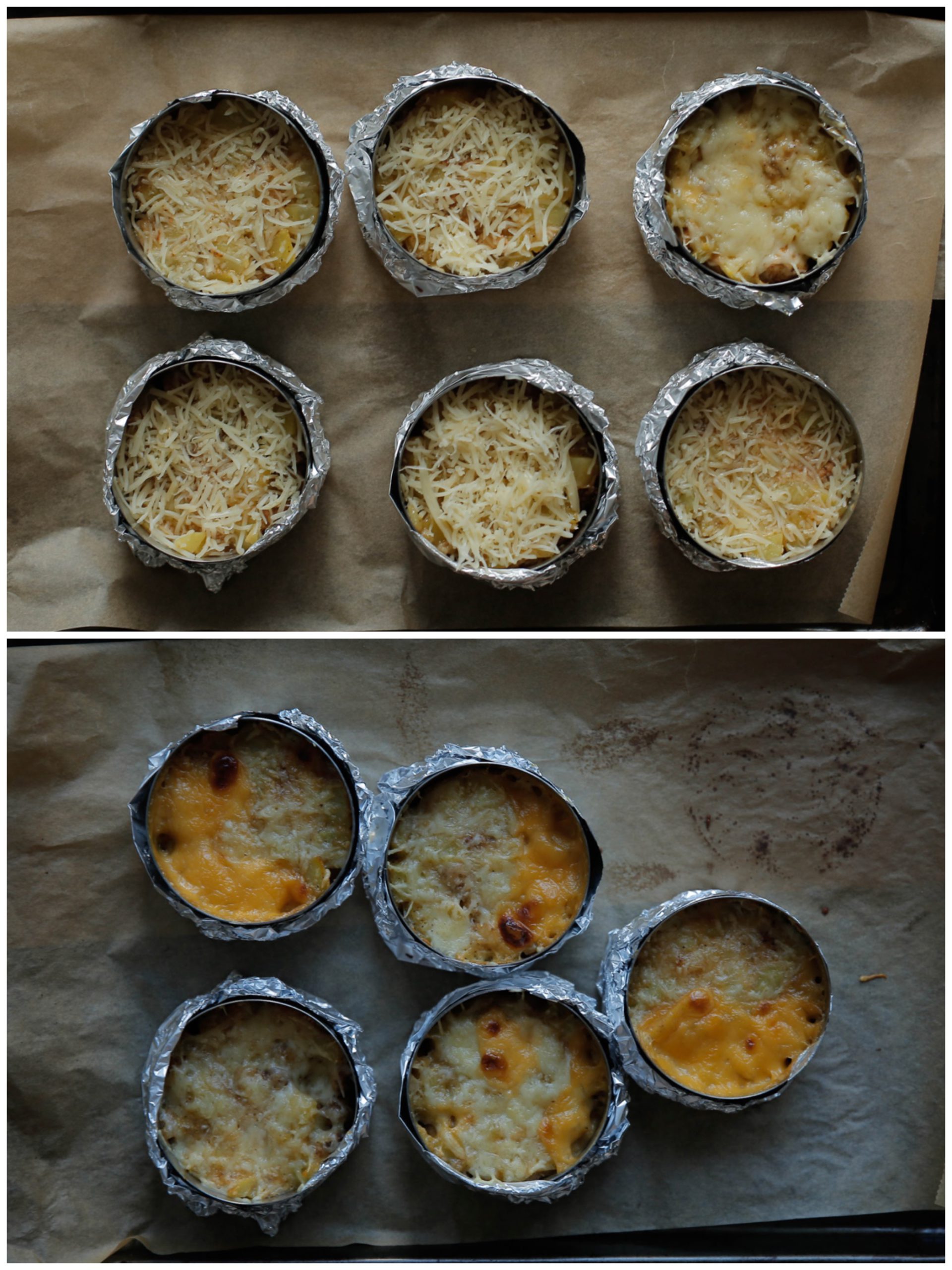 Aardappel tortilla burgers in de oven bakken