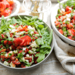 Aardbei salade Kookmutsjes