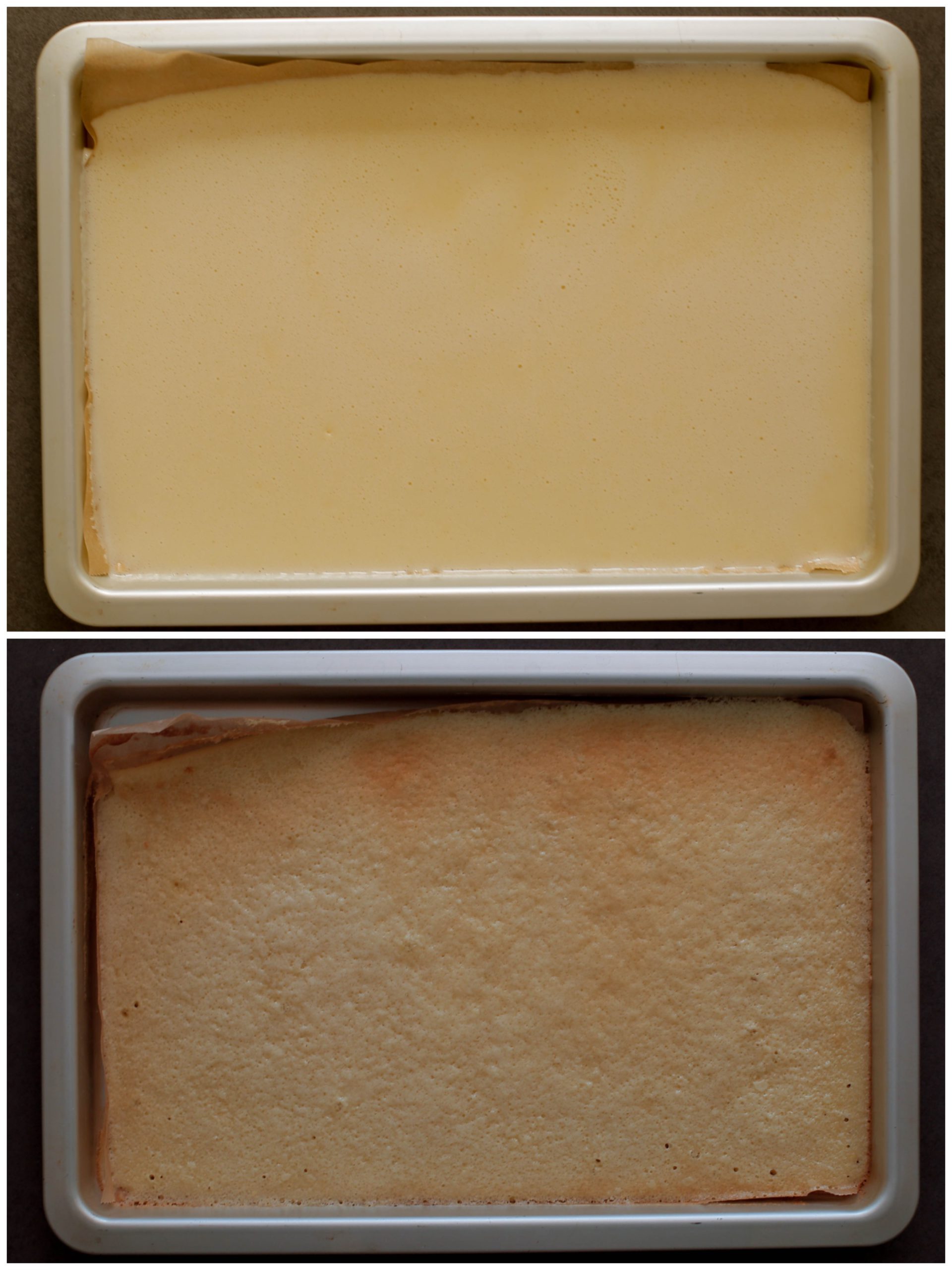 Cake bakken in de oven