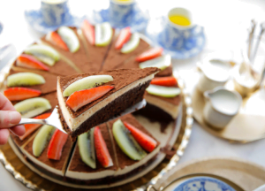 Koffie chocolade cake