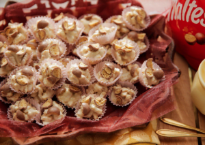 Chocolade malteser koekjes Kookmutsjes
