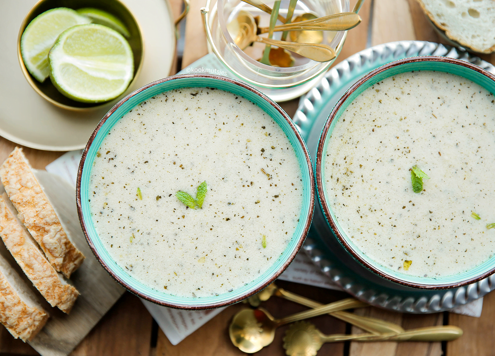 Yayla çorbası (Turkse yoghurtsoep)