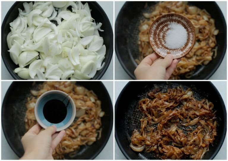 Gekarameliseerde ui maken