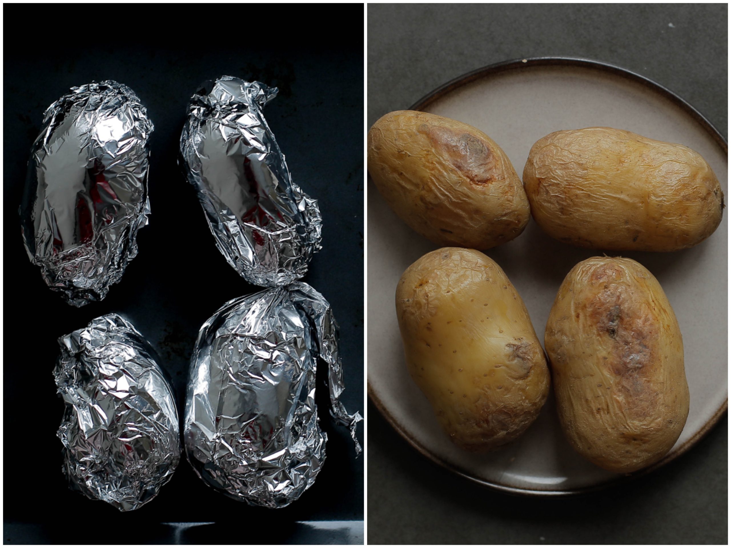 Aardappel zacht bakken in de oven