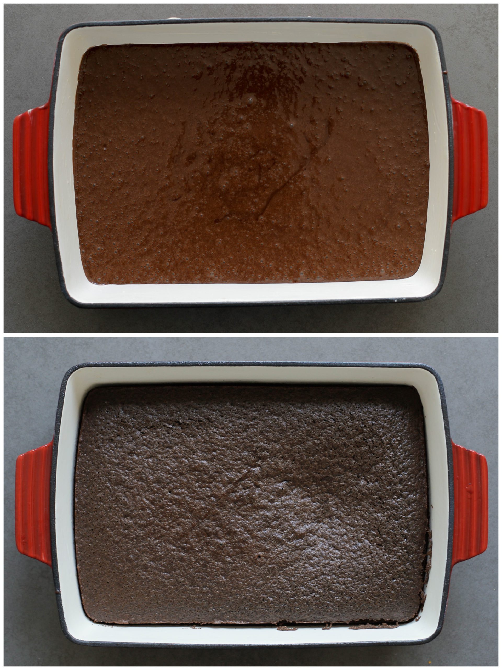 Chocoladecake in de oven bakken