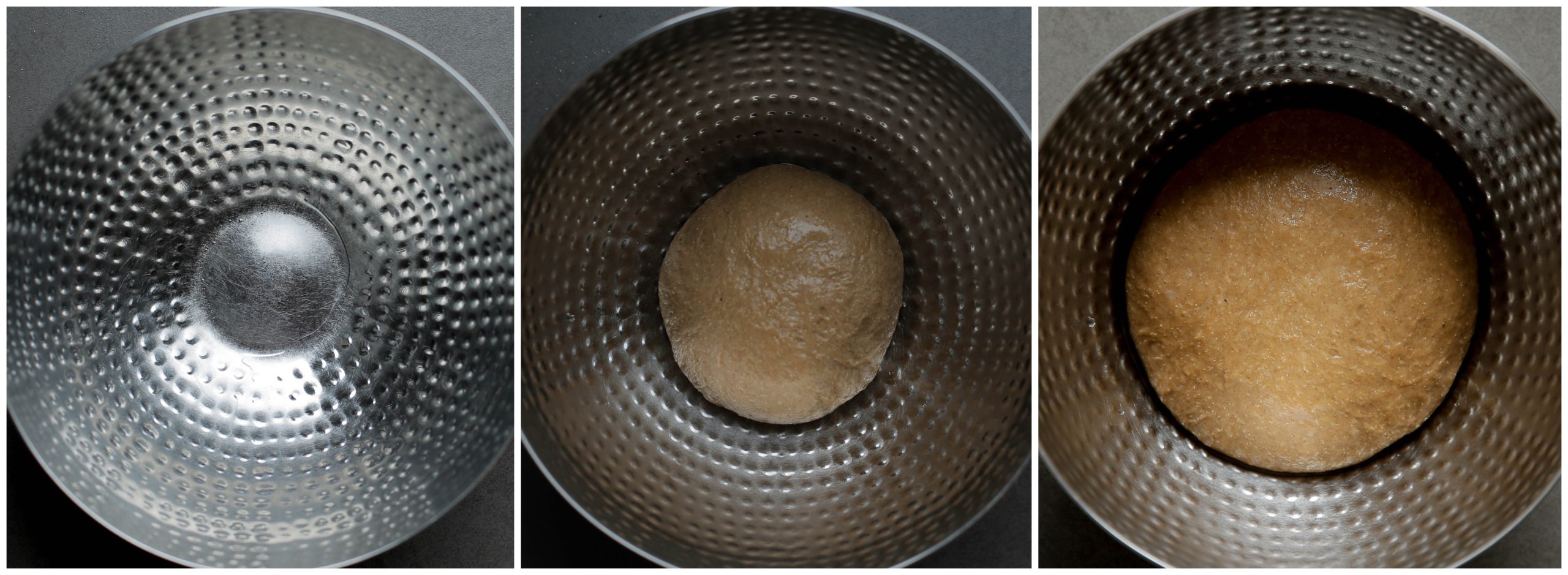 Deeg in een ingevette mengkom en laten rijzen