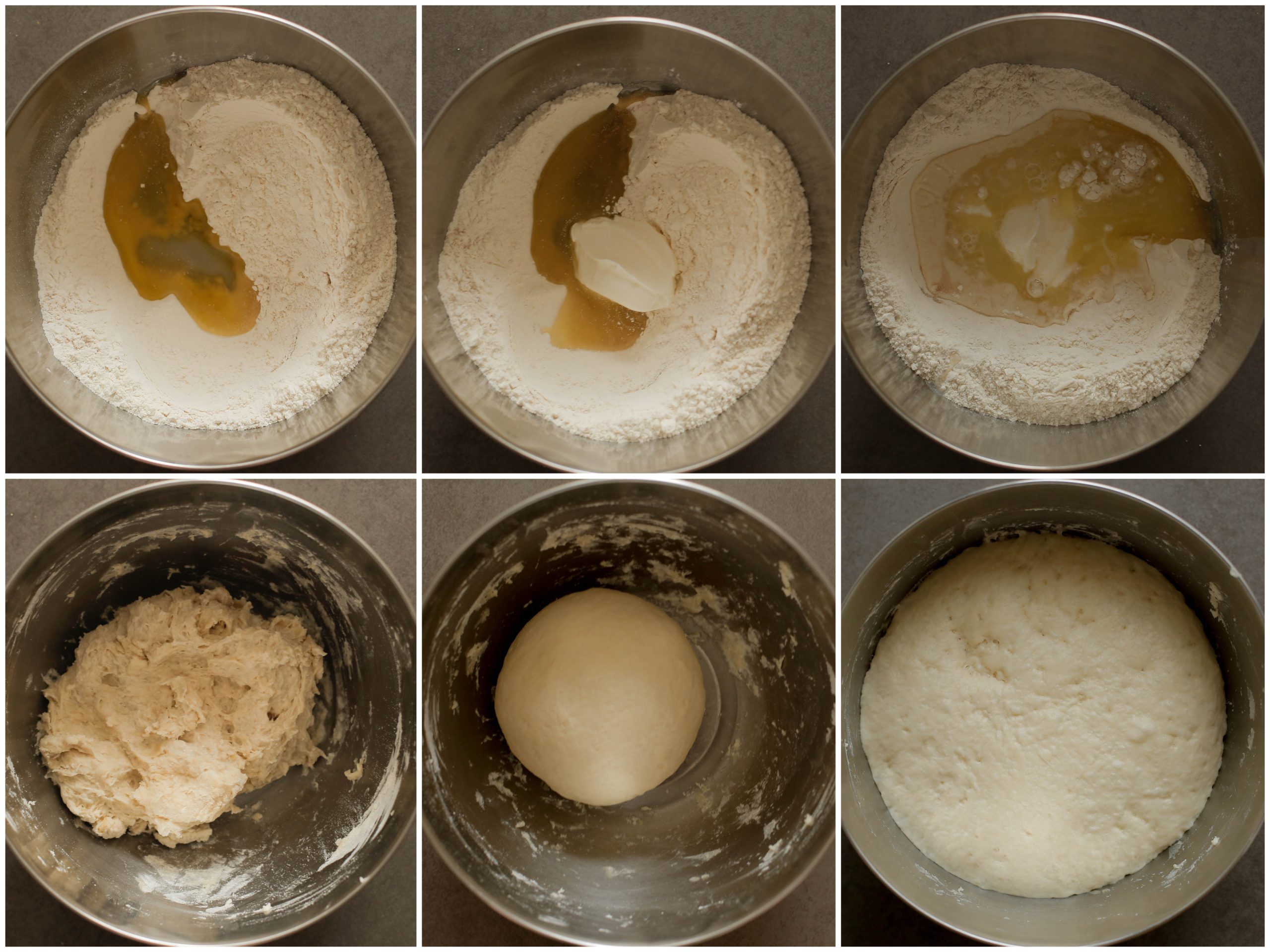 Deeg maken voor de groentepizza's