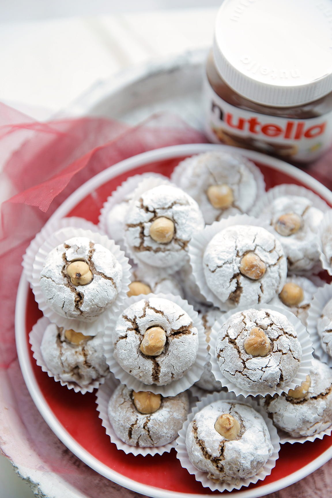 Hazelnootkoekjes eindresultaat