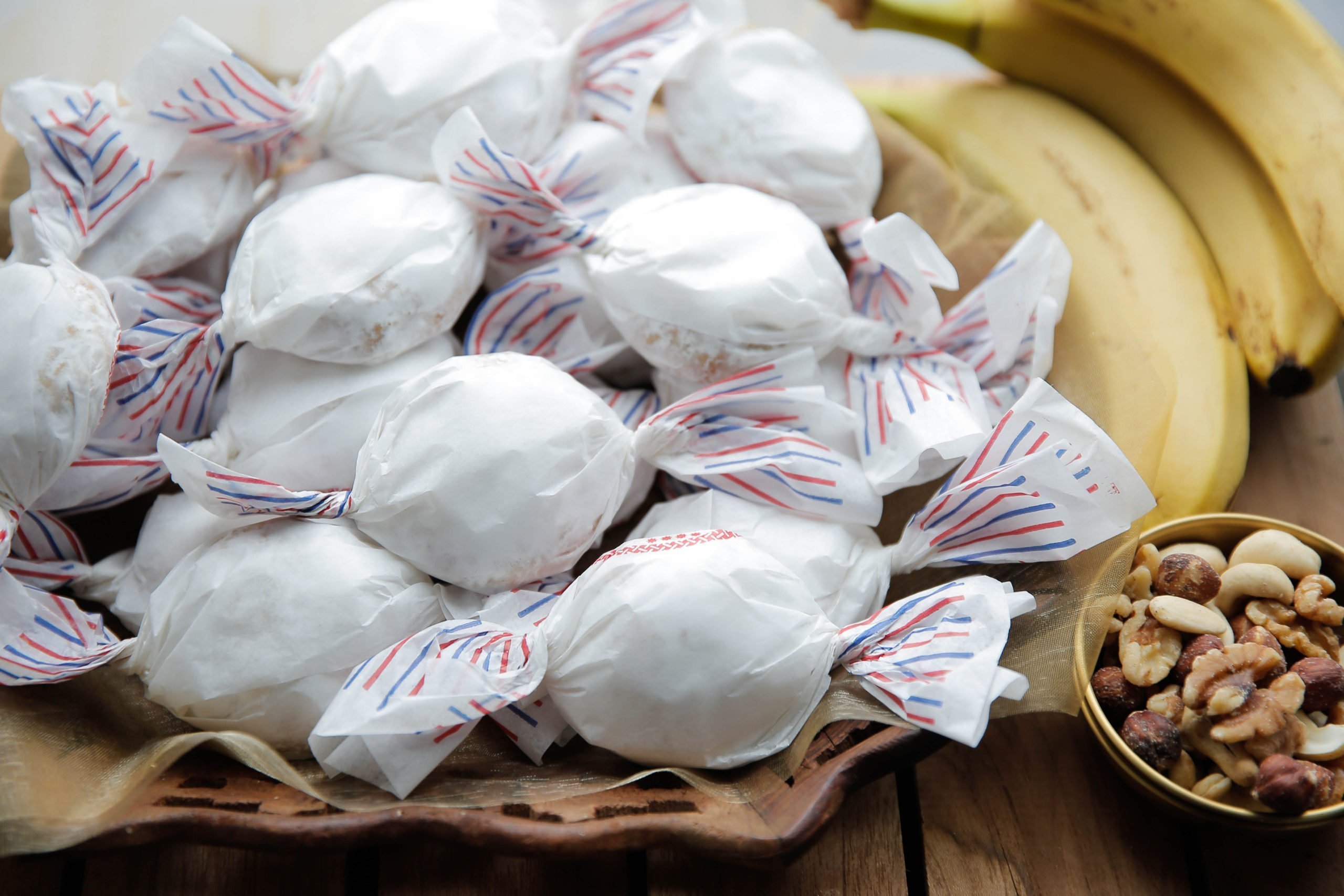 Zachte banaankoekjes eindresultaat