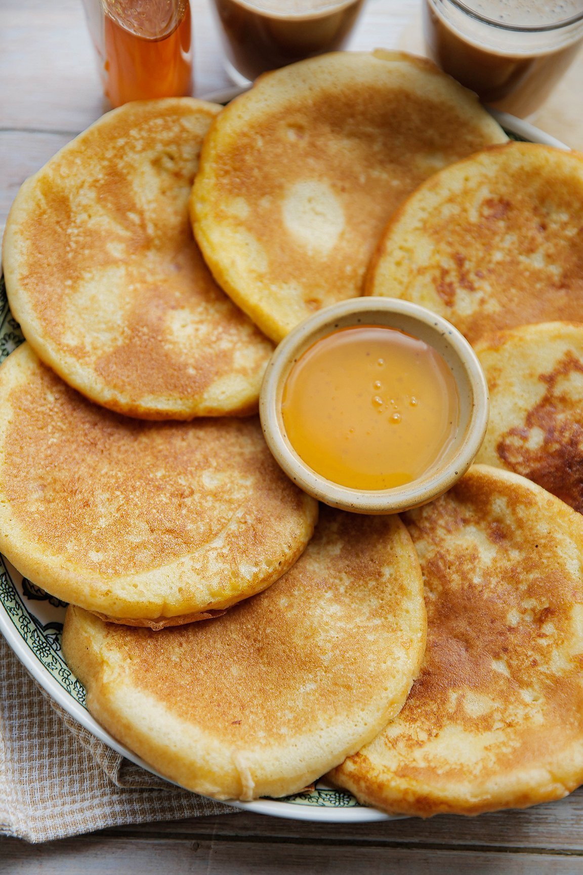 Mkhanfer met kaas eindresultaat