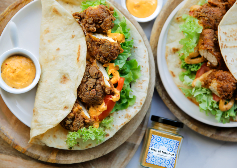 Marokkaanse krokante kip