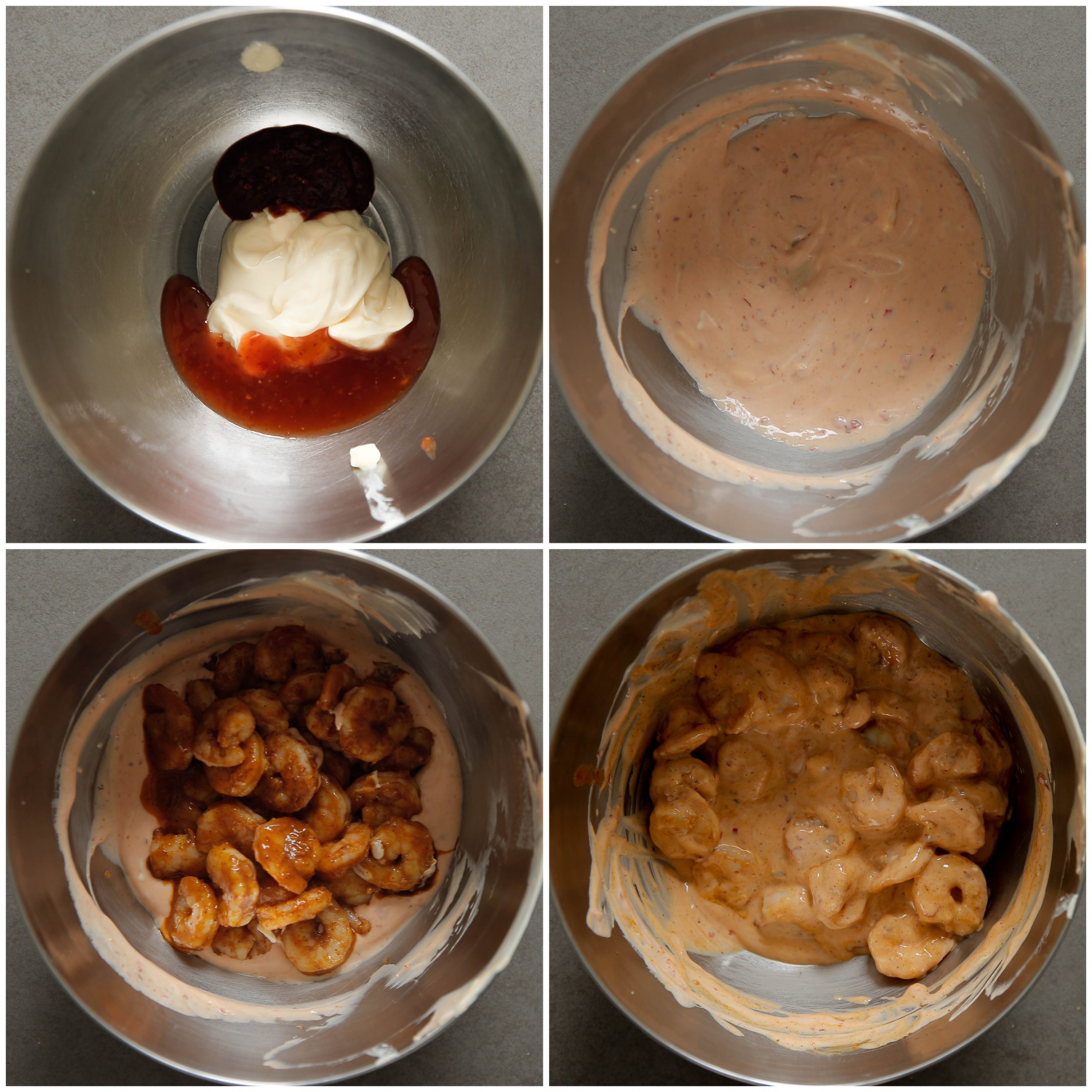 Saus maken met garnalen voor de bangbang rijstschotel