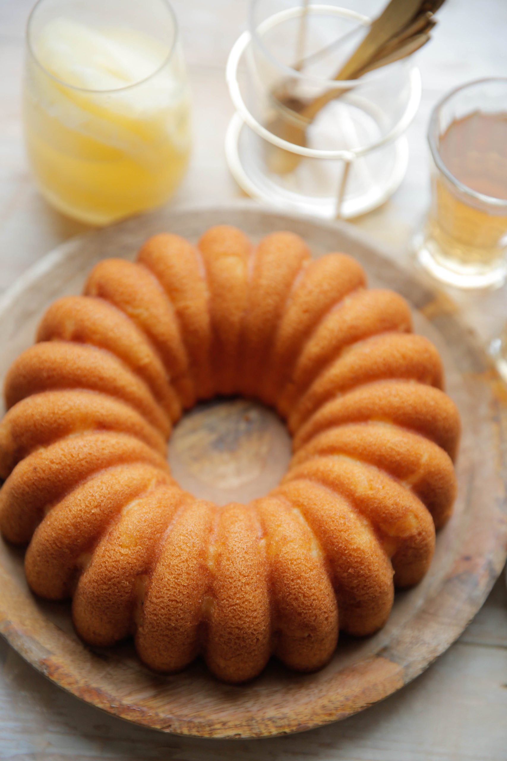 Ananas tulbandcake eindresultaat