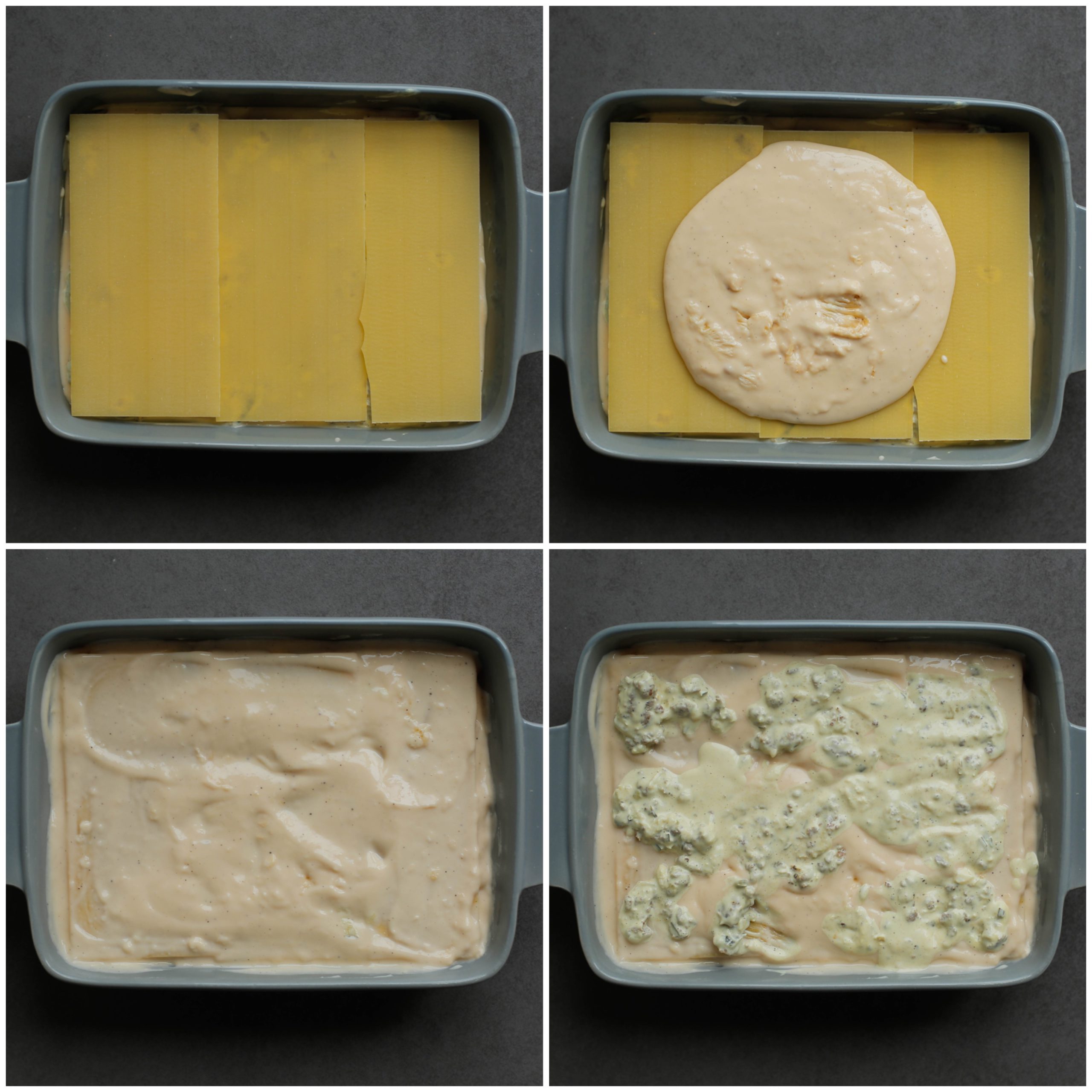 Big mac Lasagne tweede laag