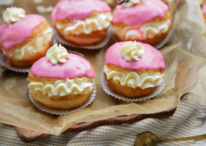 Oliebol tompouce Kookmutsjes