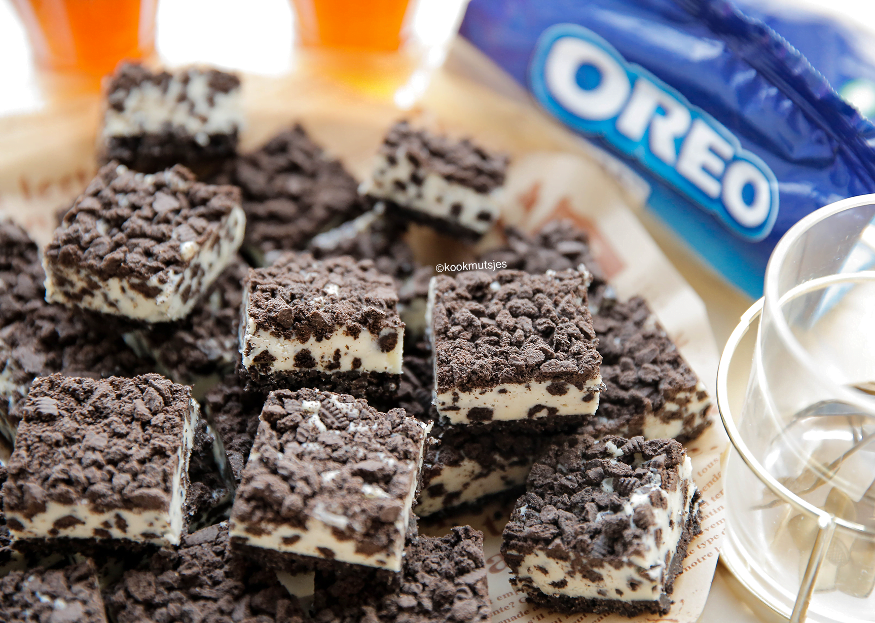 Oreokoekjes (no bake) Kookmutsjes